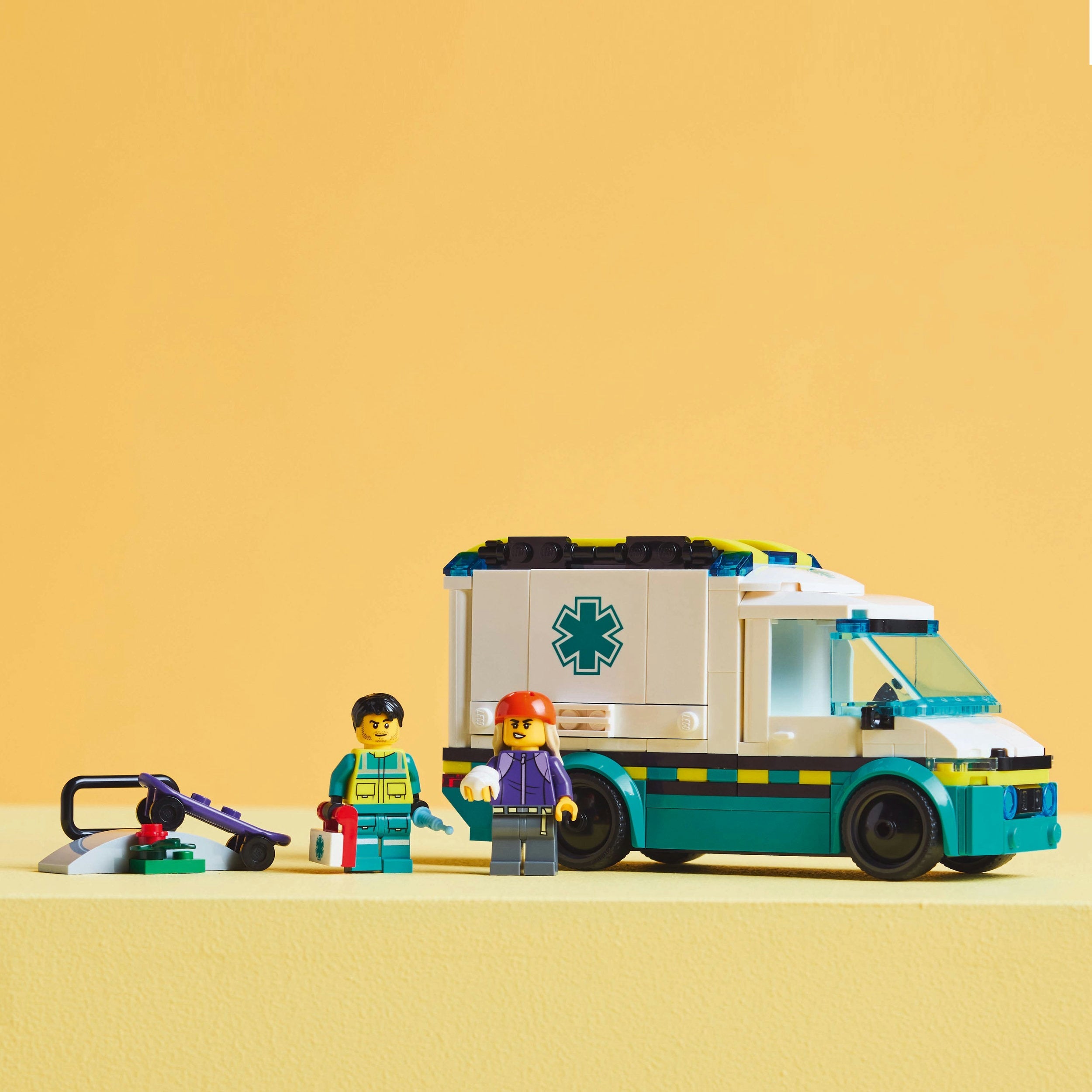 Lego City 60451 Emergency Ambulance Playset for Ages 5 and Up Curious Minds