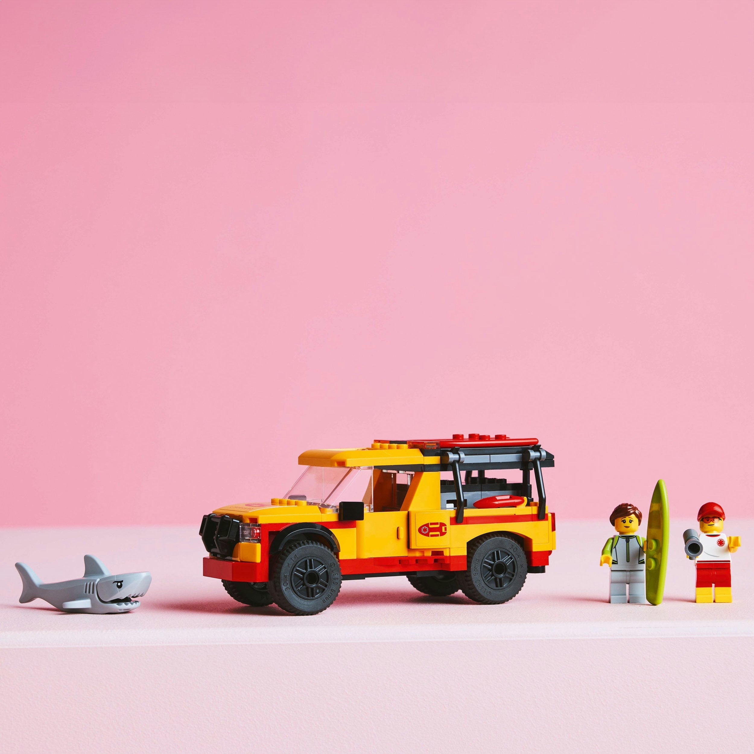 Lego City 60453 Lifeguard Beach Rescue Truck Playset for Ages 6 and Up Curious Minds