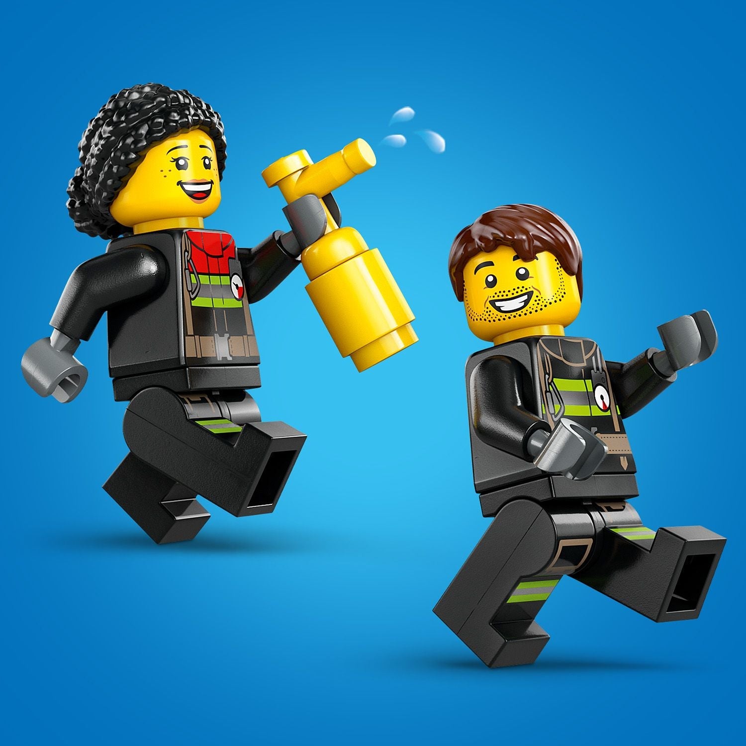 Lego City 60463 Fire Ladder Truck Buildable Playset for Ages 4 and Up Curious Minds