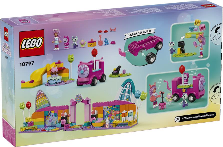 Lego Gabby's Dollhouse 10797 Gabby's Party Room Playset for Ages 4+ Curious Minds