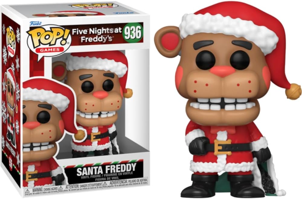 Funko Pop! Games: Five Nights At Freddy's (FNAF) - Holiday Freddy Fazbear Rooleo