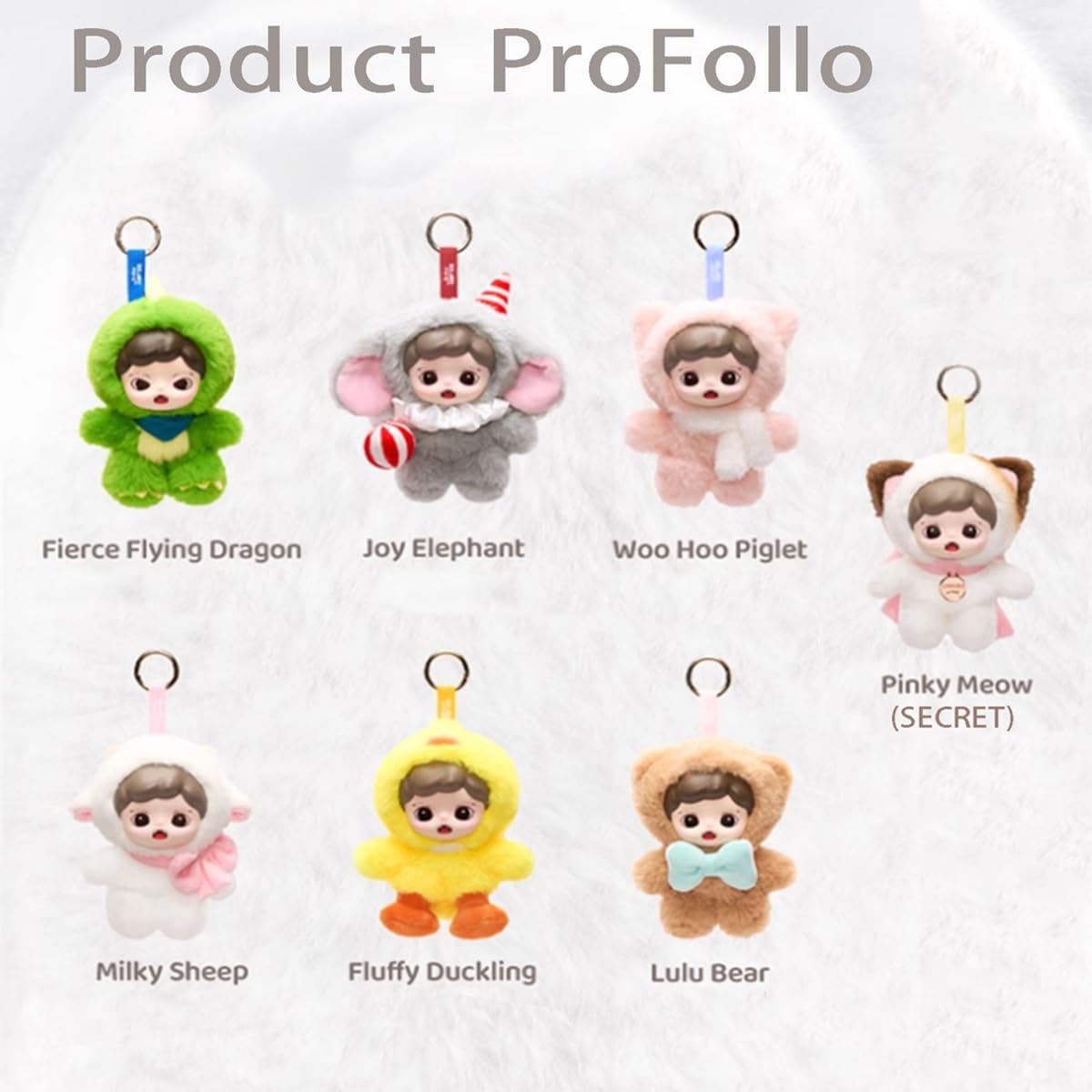 Zoraa Fluffy Cabin Series Blind Box Rooleo