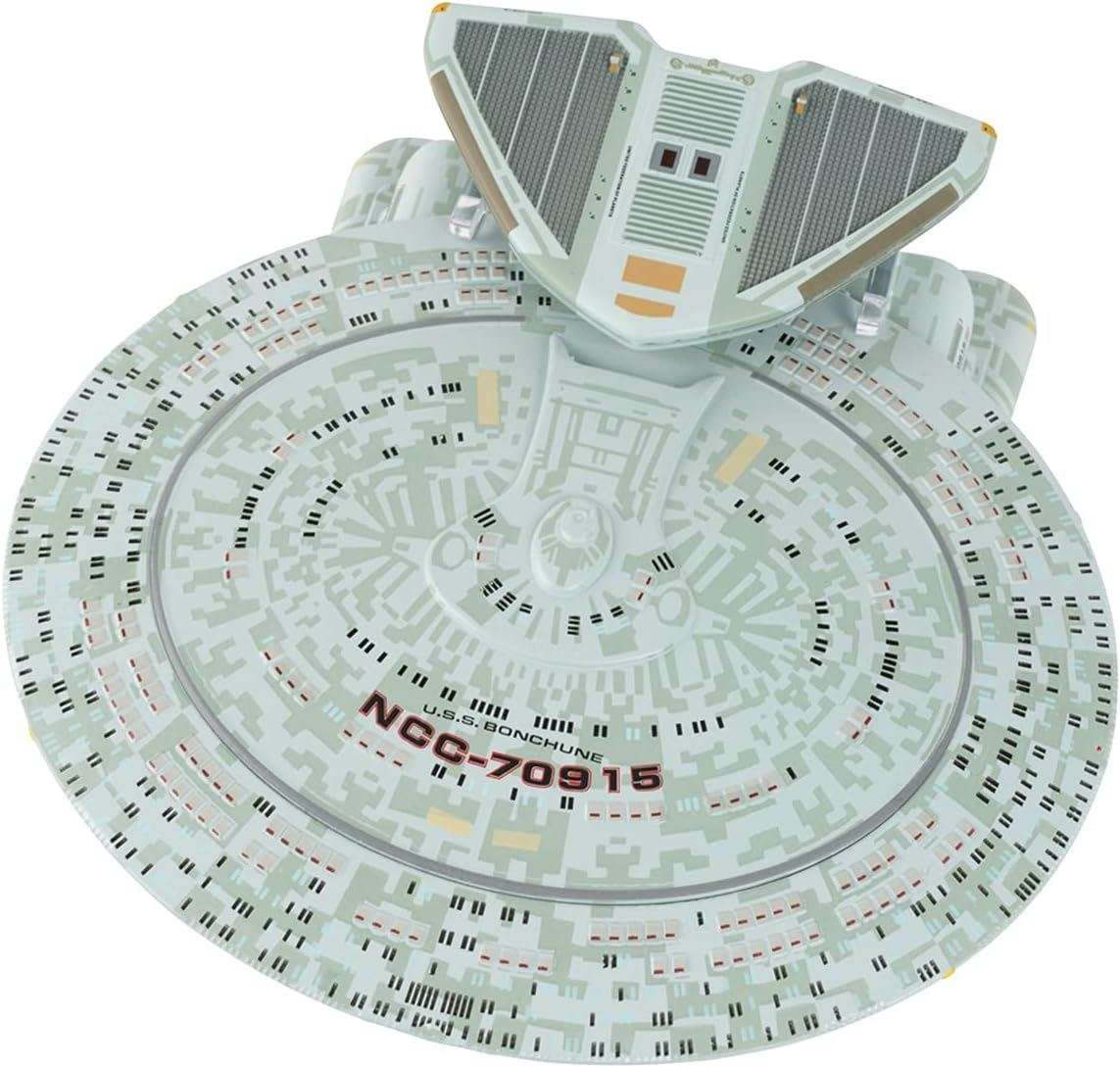 #26 U.S.S. Bonchune NCC-70915 (Nebula-Class) XL EDITION Model Die Cast Ship (Eaglemoss / Star Trek) Real Merch