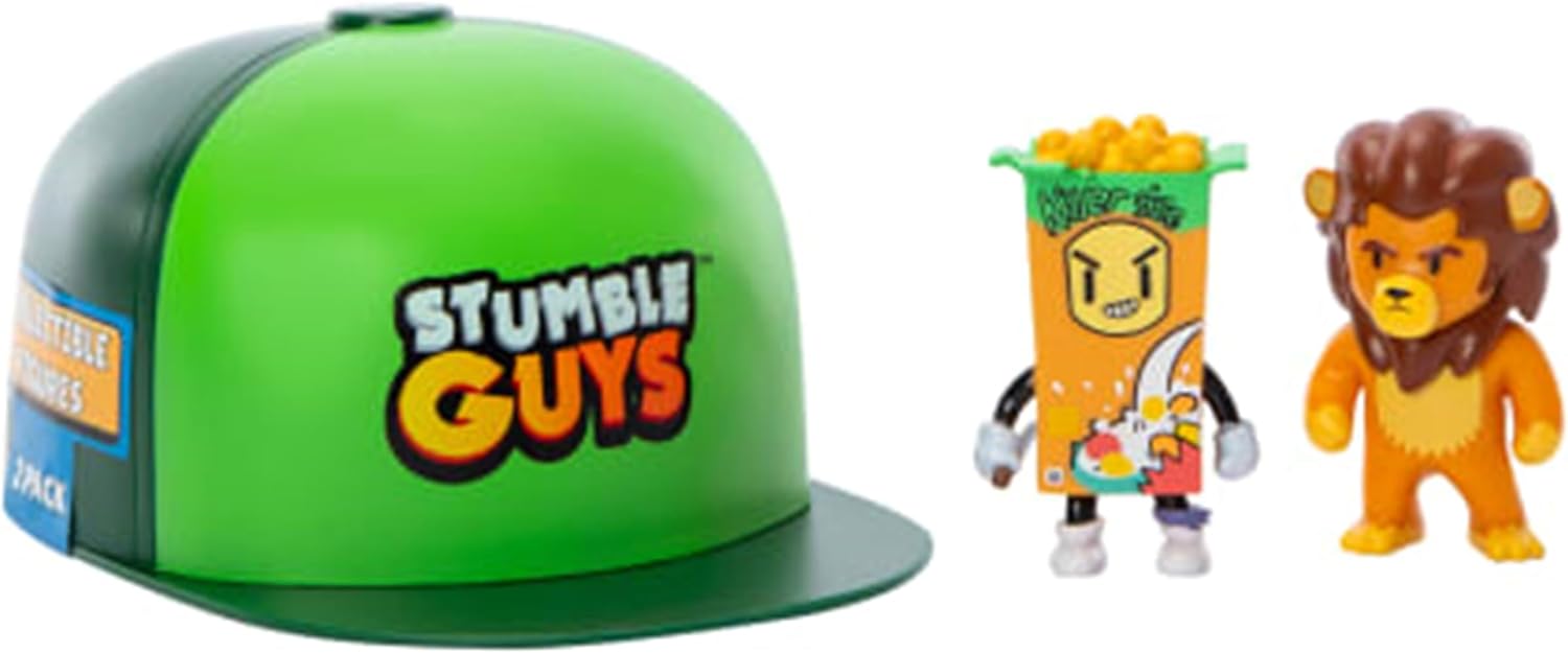 Stumble Guys Hat with 2 Articulated Figures Rooleo
