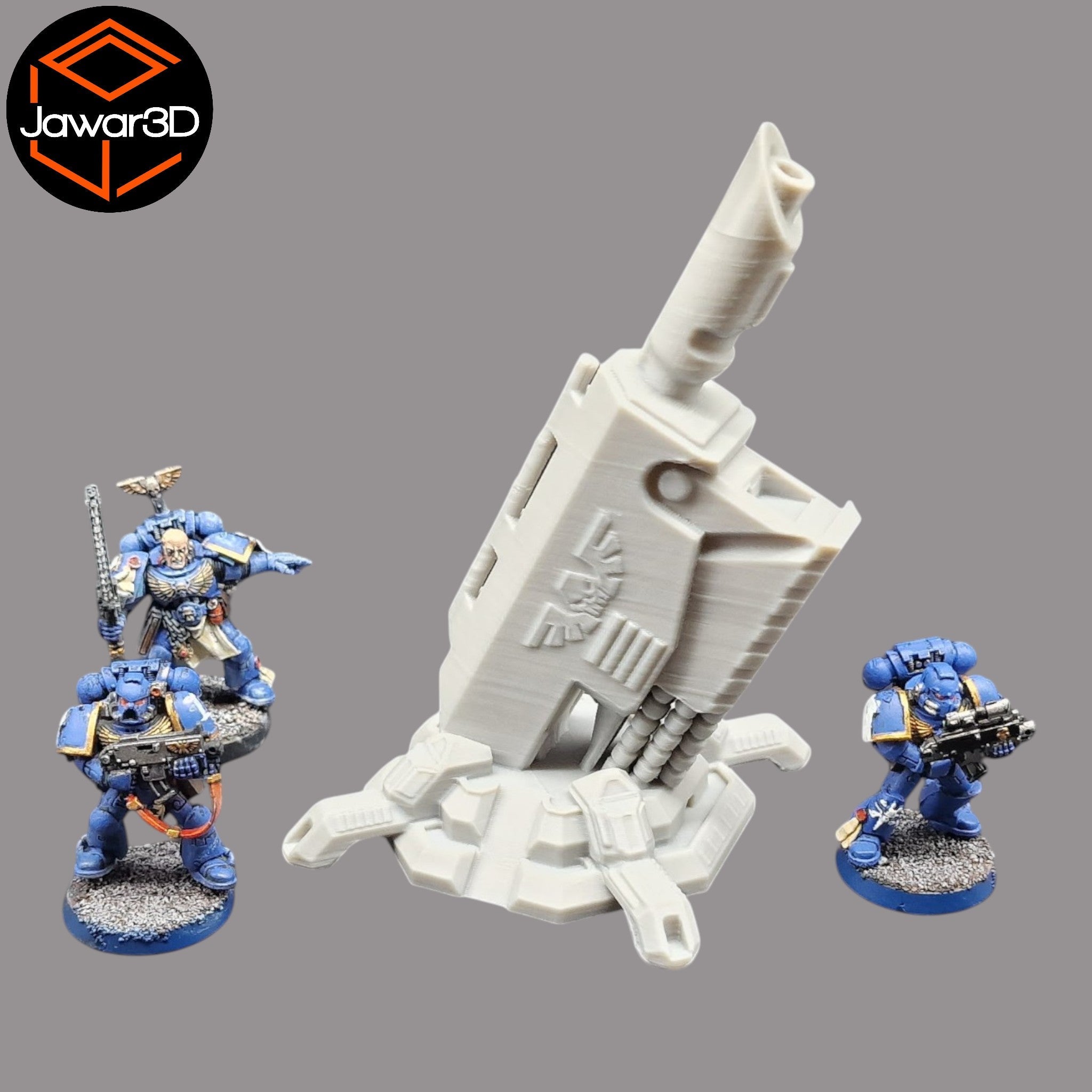 Planetary Defense Laser - 28mm Wargaming Scatter Terrain Scenery Tabletop Jawar3d