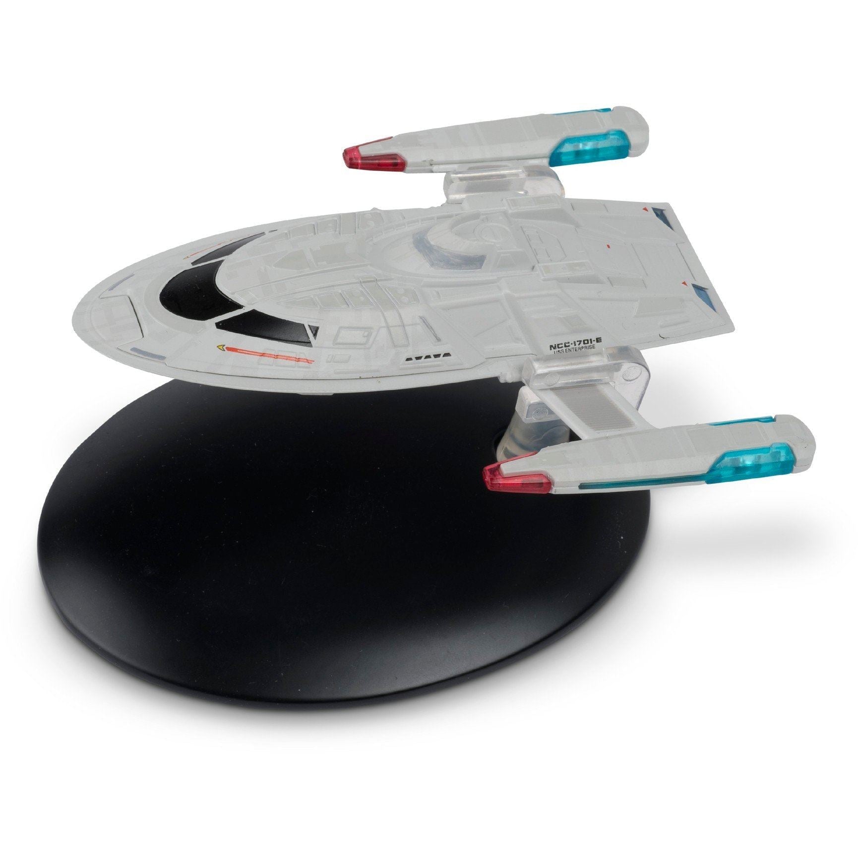 #75 U.S.S. Enterprise NCC-1701-E Captain's Yacht (Cousteau) Starship Model Die Cast Ship (Star Trek) Real Merch