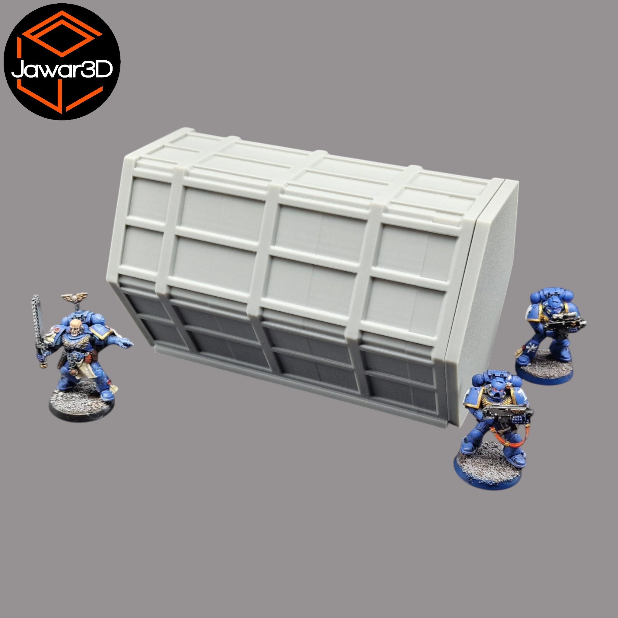 Container - 28mm Wargaming Scatter Terrain Scenery Tabletop Miniature Jawar3d