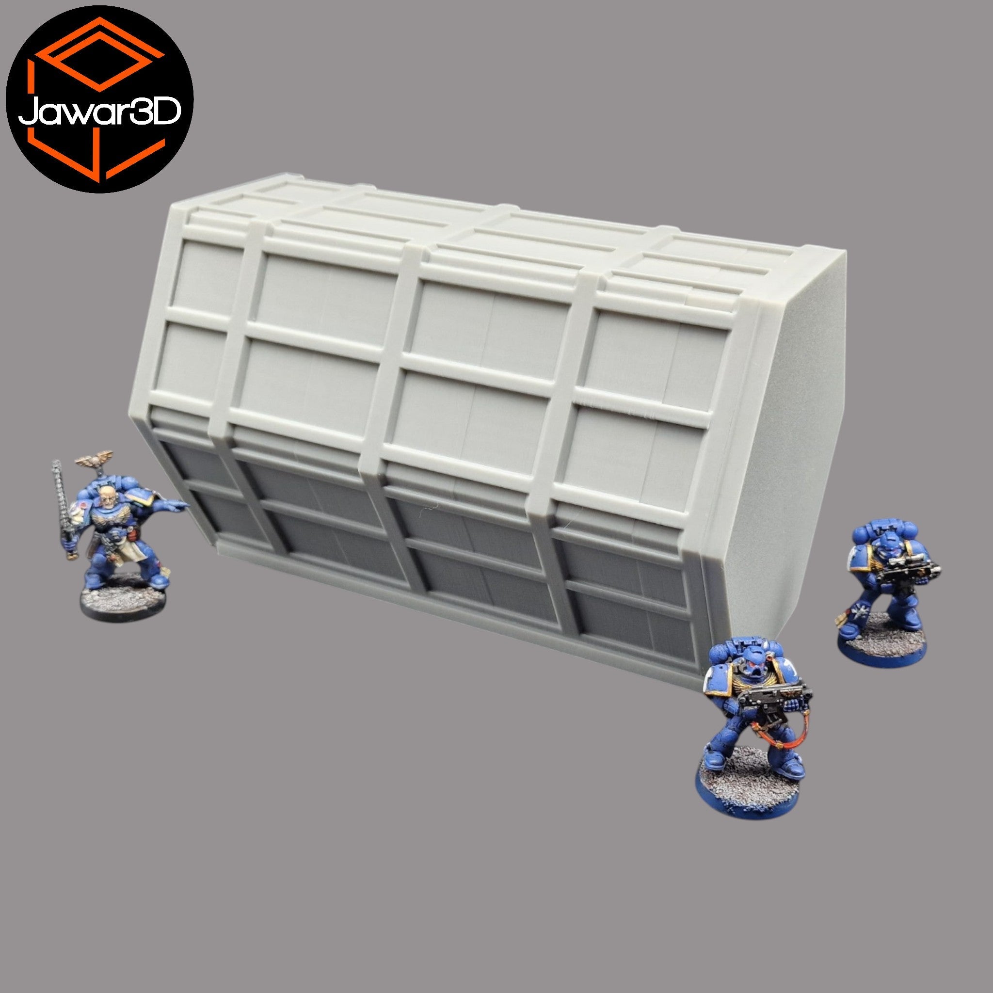 Container - 28mm Wargaming Scatter Terrain Scenery Tabletop Miniature Jawar3d