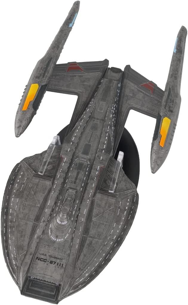 #02 U.S.S. Toussaint NCC-87111 Model Diecast Ship Picard Universe (Eaglemoss / Star Trek) Real Merch