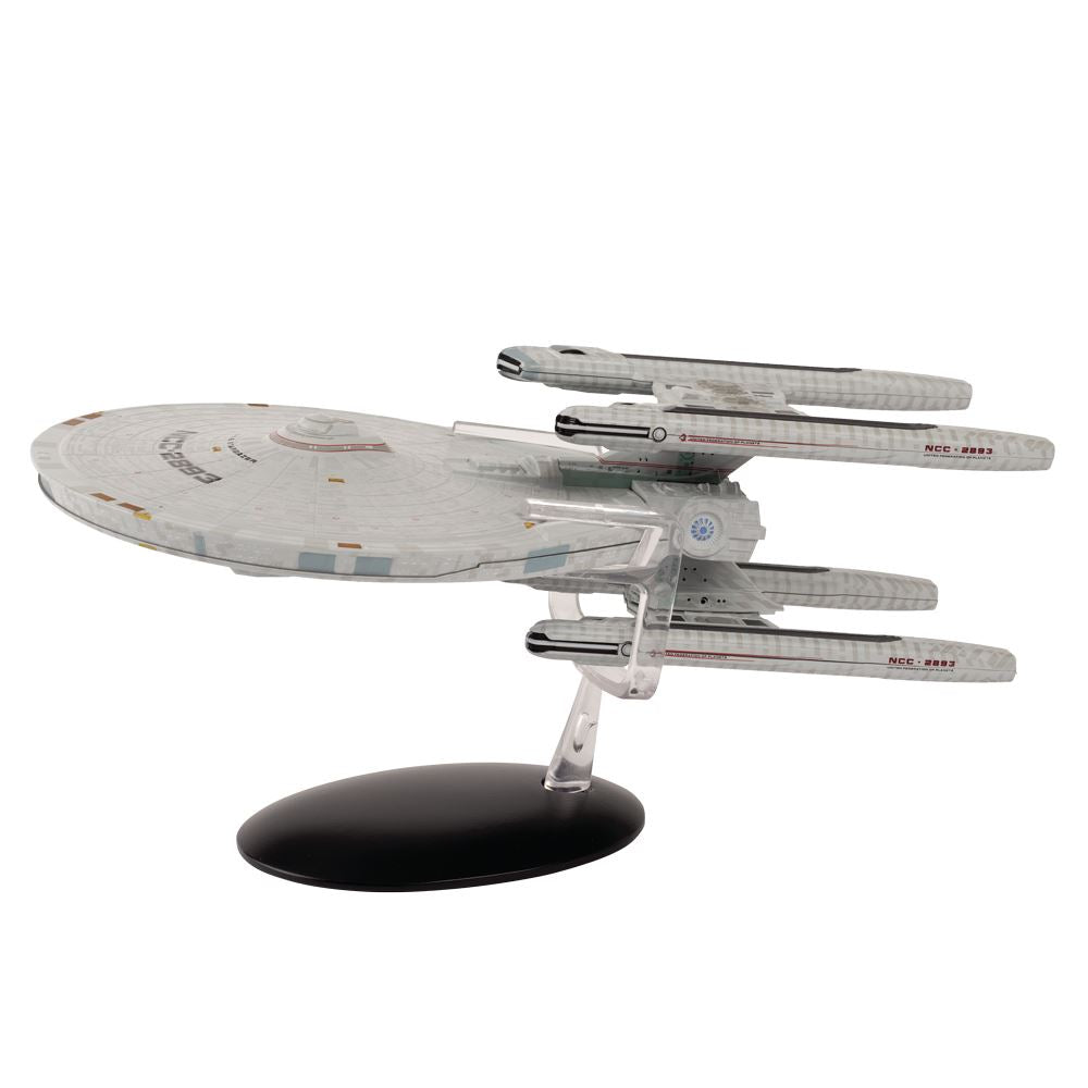#31 U.S.S. Stargazer NCC-2893 XL Edition Starship Ship Model Die Cast Starship SSSUK631 (Eaglemoss / Star Trek) Real Merch