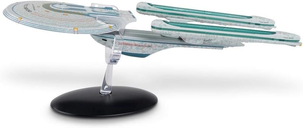 #15 U.S.S. Excelsior NCC-2000 XL EDITION Model Die Cast Ship (Eaglemoss / Star Trek) Real Merch