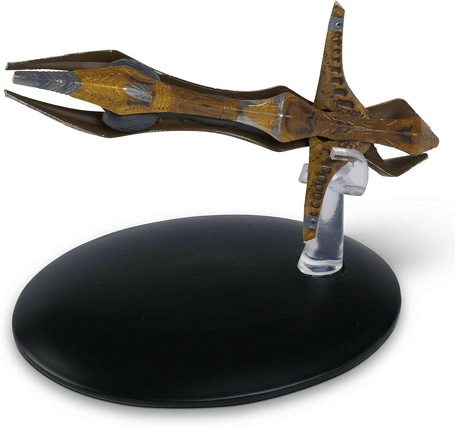 #43 Species 8472 Bioship Starship Die-Cast Model (Eaglemoss / Star Trek) Real Merch