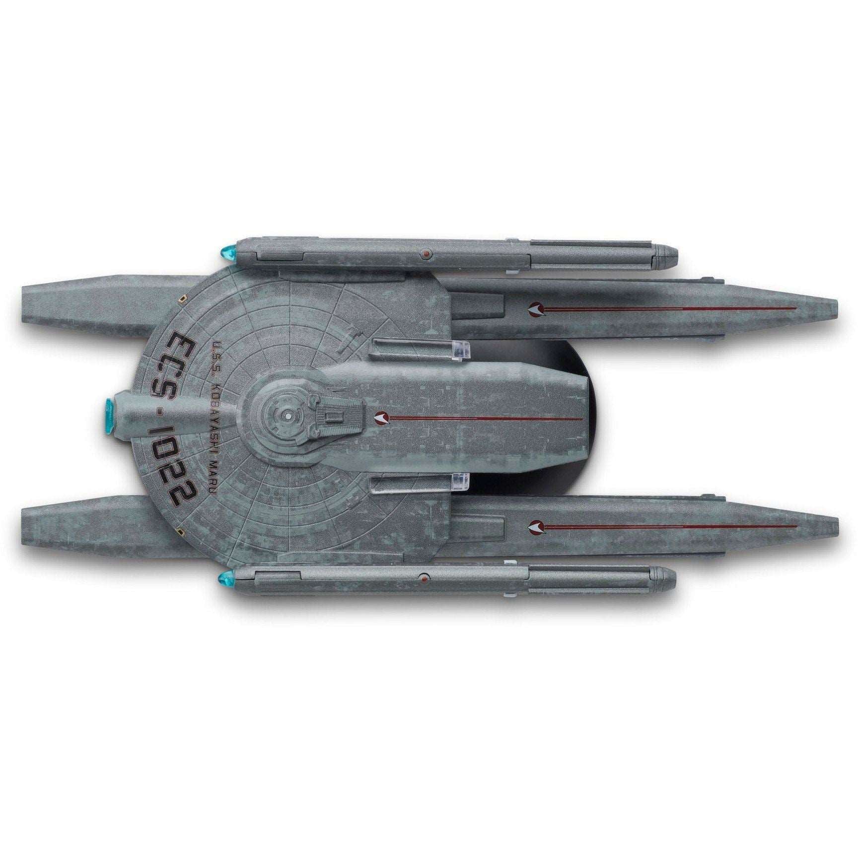 #14 U.S.S. Kobayashi Maru ECS-1022 Model Die Cast Ship SPECIAL ISSUE (Eaglemoss / Star Trek) Real Merch