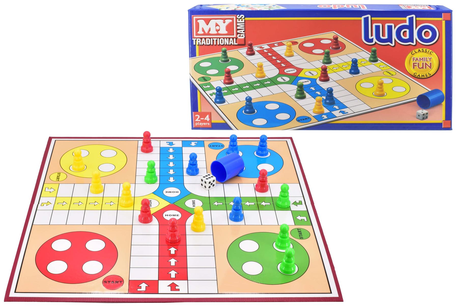 Ludo Traditional Family Board Game Curious Minds