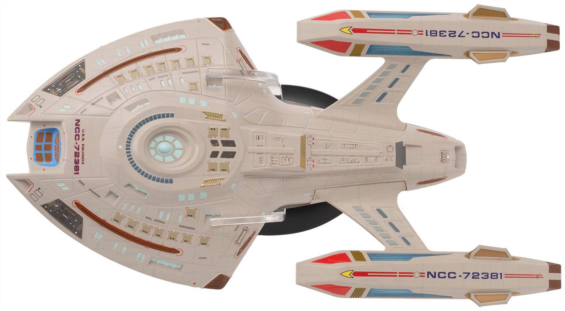 #27 U.S.S. Equinox NCC-72381 XL EDITION Model Diecast Ship (Eaglemoss / Star Trek) Real Merch