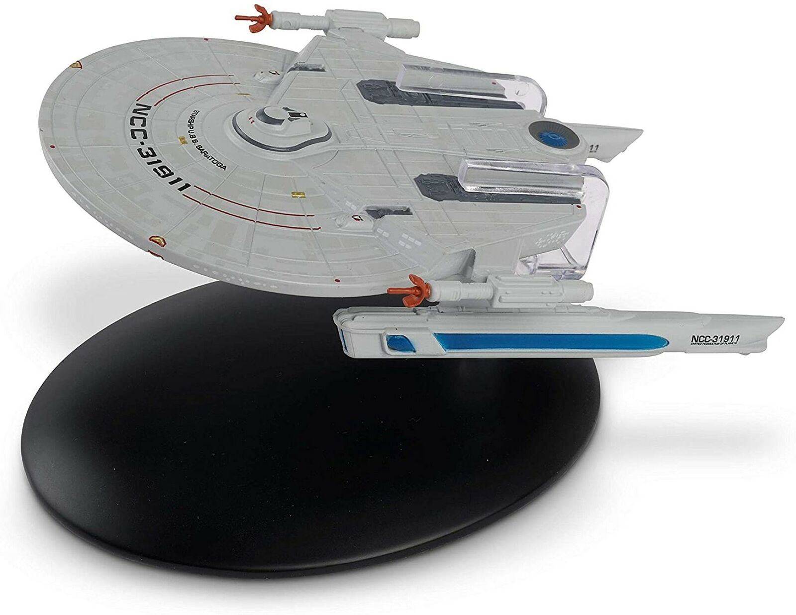 #91 U.S.S Saratoga NCC-31911 Die-Cast Model (Eaglemoss / Star Trek) Real Merch