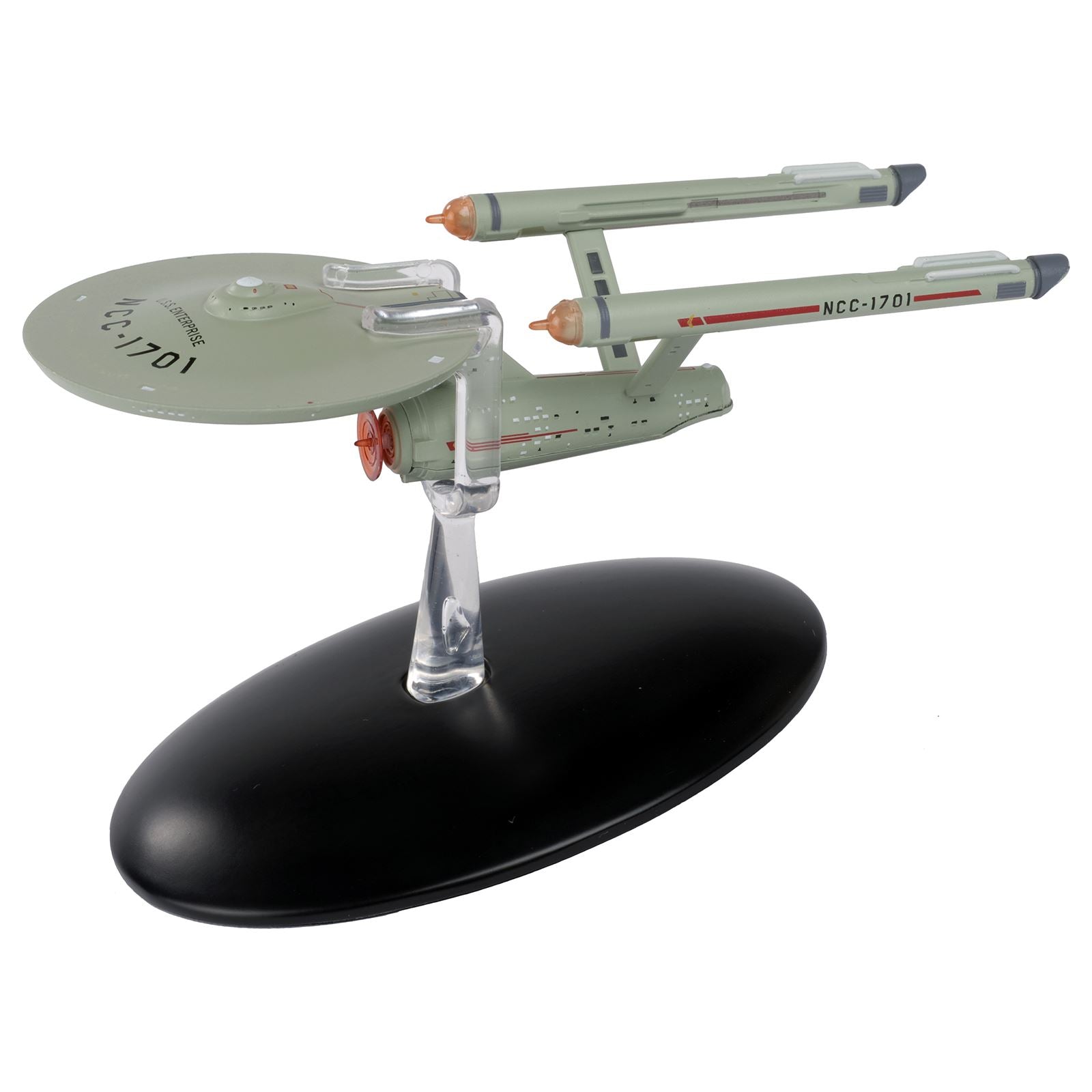 #25 U.S.S. Enterprise NCC-1701 'The Cage' (Pike's Enterprise) Model Diecast Ship BONUS ISSUE (Eaglemoss / Star Trek) Real Merch