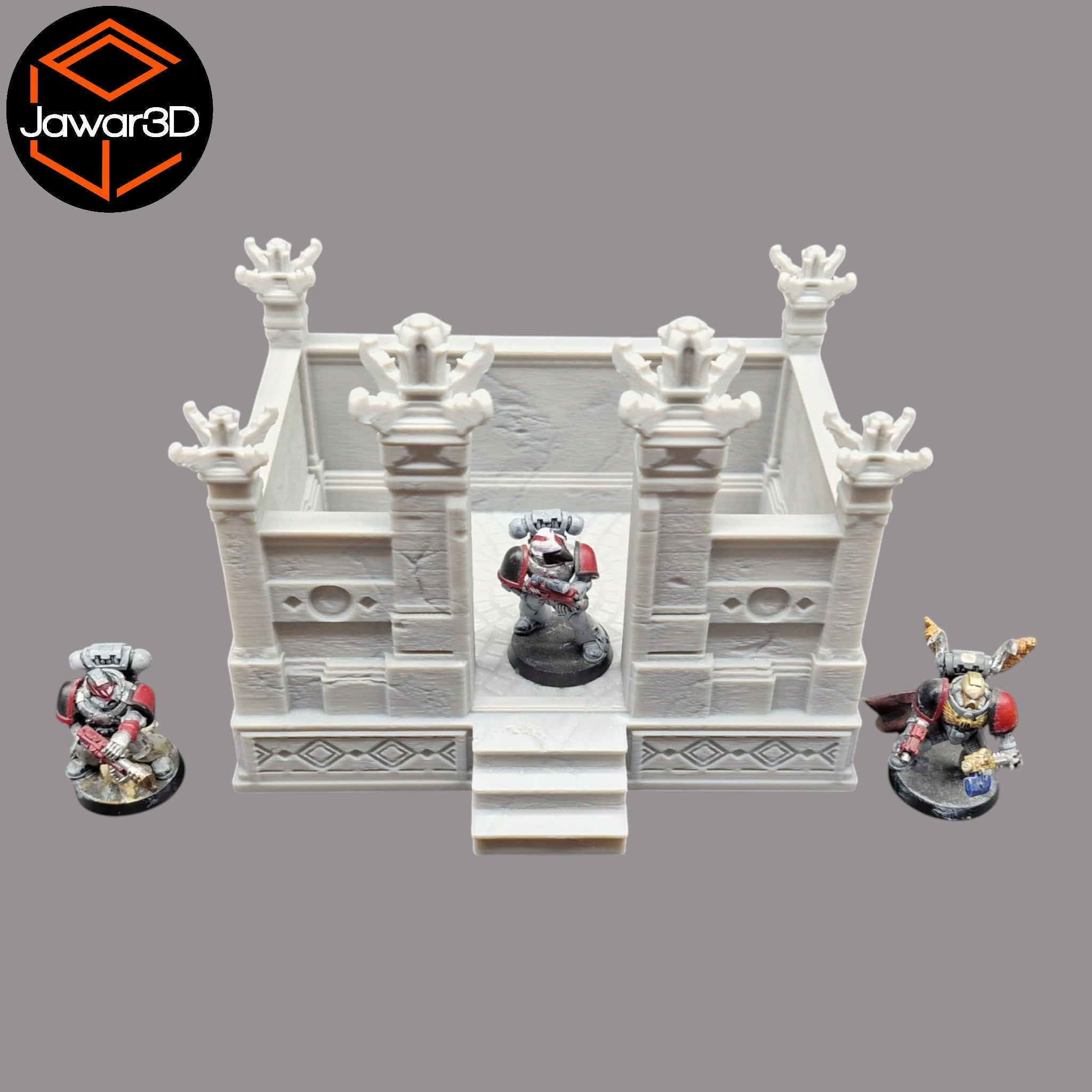 Ancient Shrine - 28mm Wargaming Scatter Terrain Scenery Tabletop Miniature Jawar3d