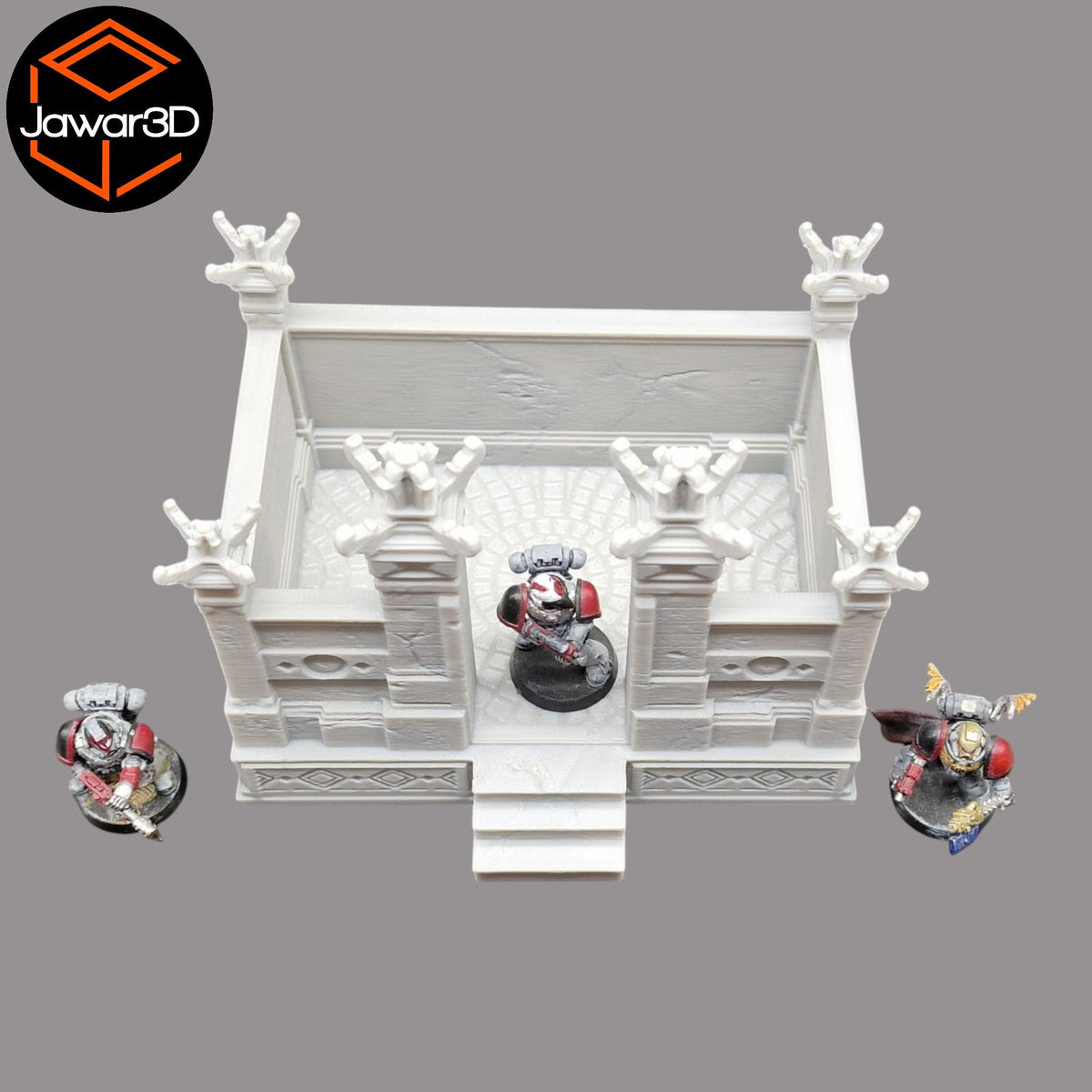 Ancient Shrine - 28mm Wargaming Scatter Terrain Scenery Tabletop Miniature Jawar3d