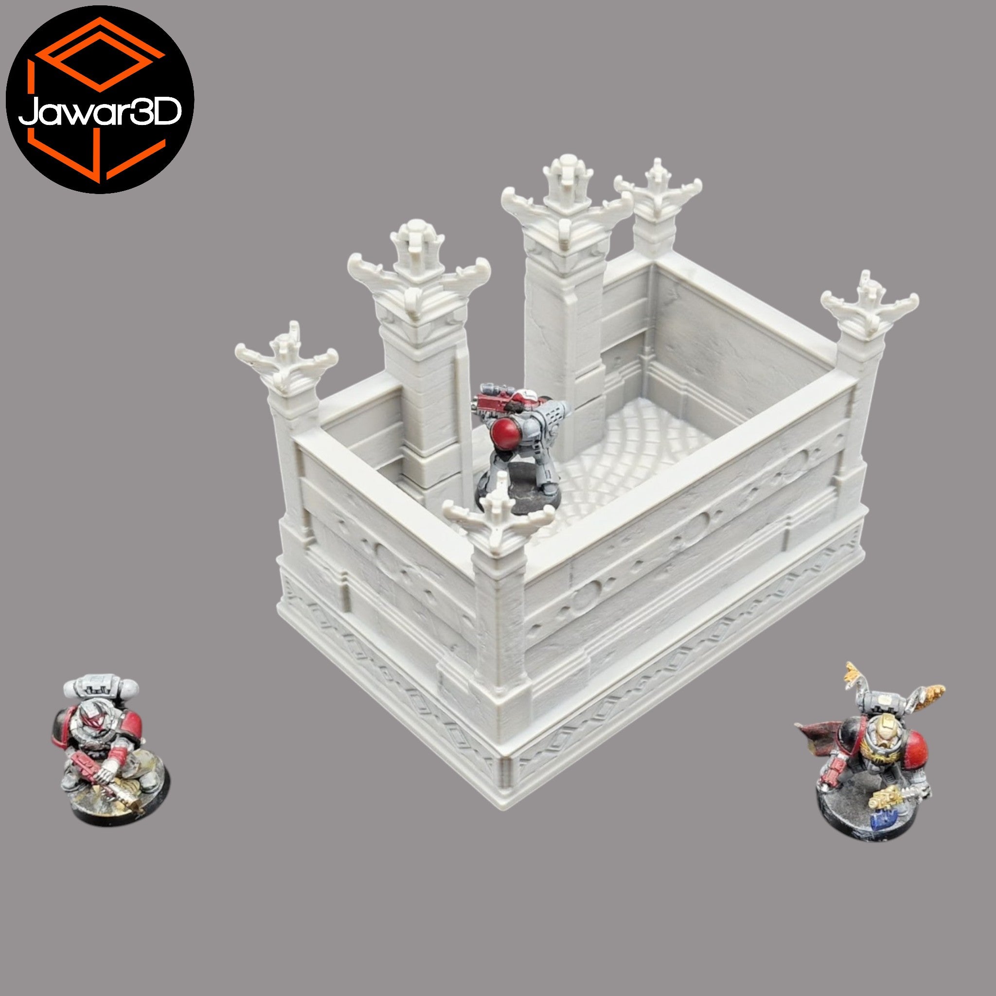 Ancient Shrine - 28mm Wargaming Scatter Terrain Scenery Tabletop Miniature Jawar3d