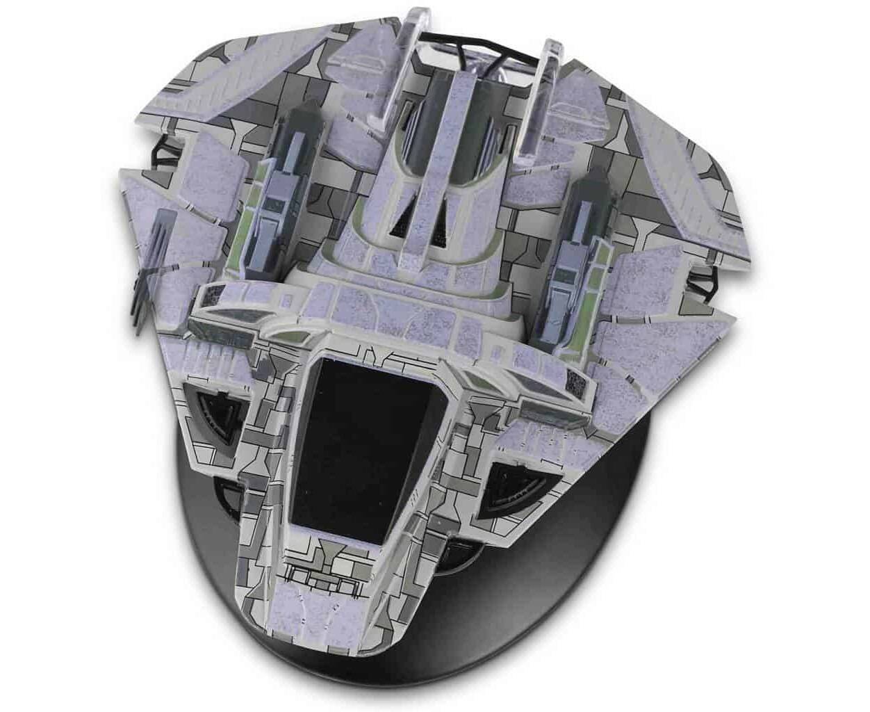 #151 B'Omar Patrol Model Die Cast Ship STDC151 (Eaglemoss / Star Trek) Real Merch