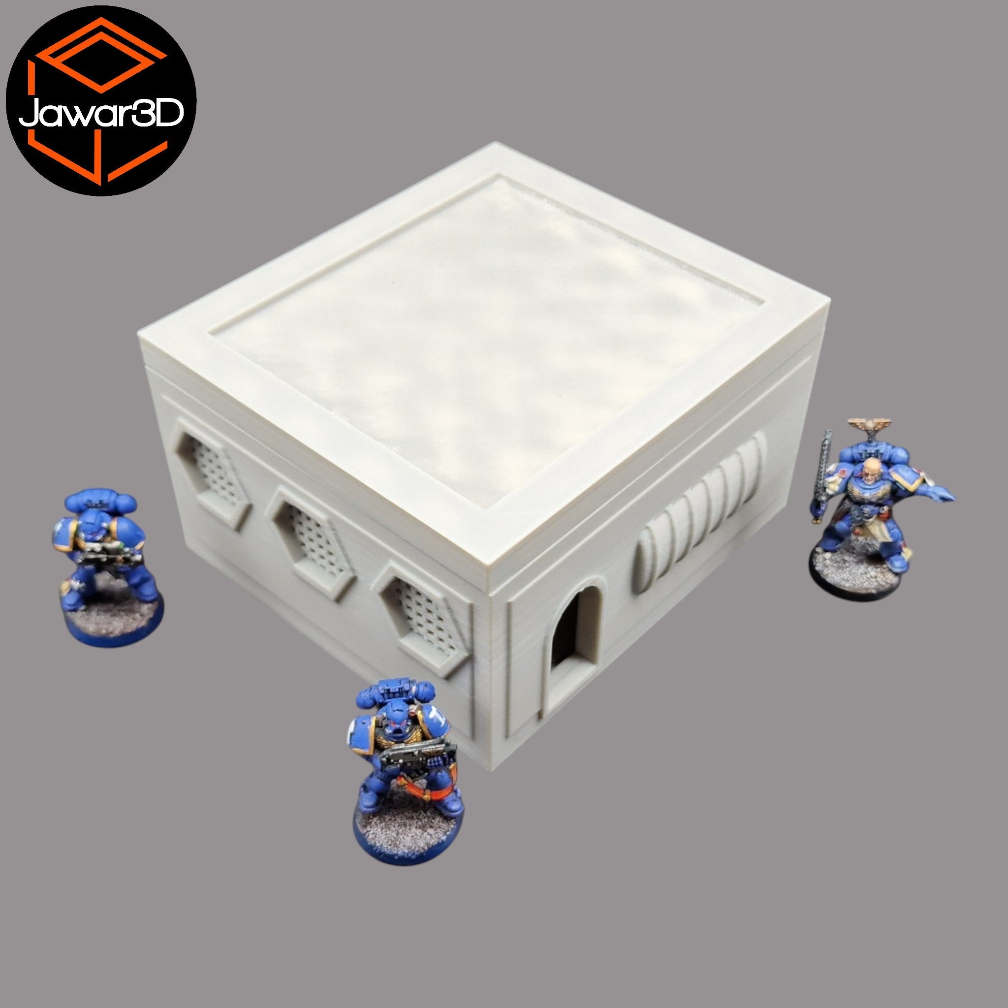 Sci-Fi House - 28mm Wargaming Scatter Terrain Scenery Tabletop Miniature Jawar3d