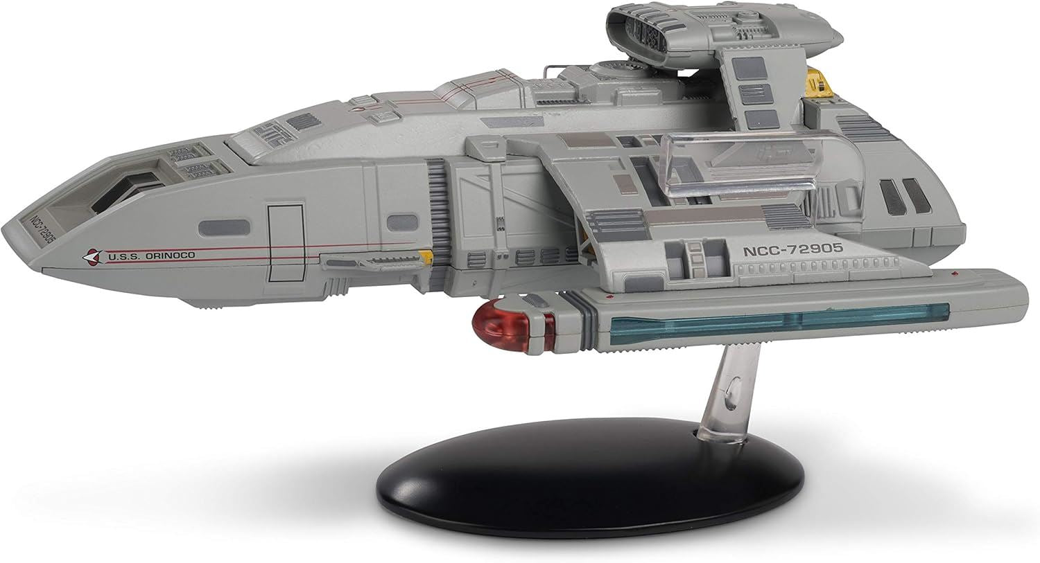 #14 Starfleet Runabout (U.S.S. Orinoco) XL EDITION Model Diecast Shuttle (Eaglemoss / Star Trek) Real Merch