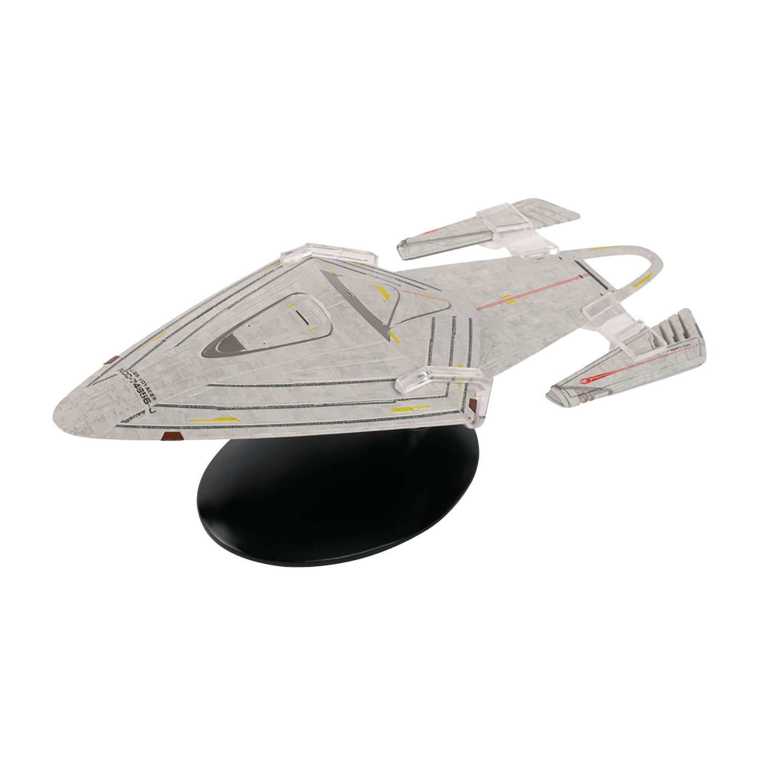 #13 U.S.S. Voyager NCC-74656-J Model Die Cast Ship Discovery (Eaglemoss / Star Trek) Real Merch