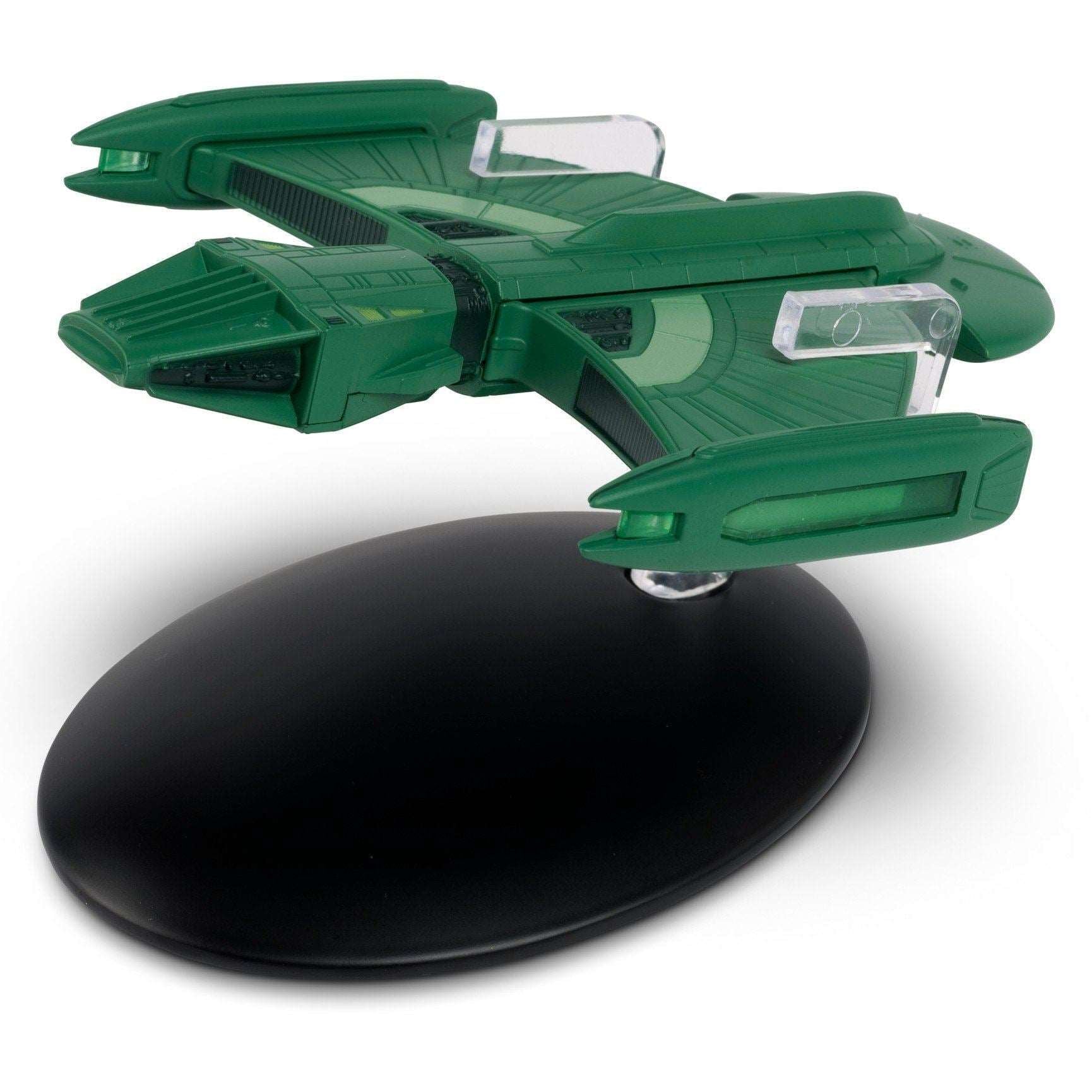 #123 Romulan Science Vessel Model Die Cast Ship (Eaglemoss / Star Trek) Real Merch