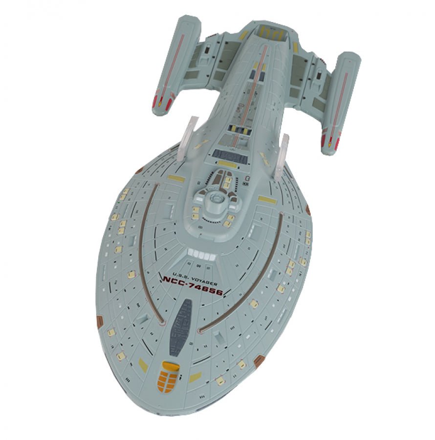#05 U.S.S. Voyager NCC-74656 XL EDITION Model Diecast Ship (Eaglemoss / Star Trek) Real Merch