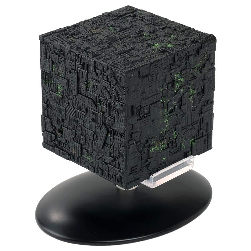 #180 Borg Cube (First Contact) Model Die Cast Ship (Eaglemoss / Star Trek) Real Merch