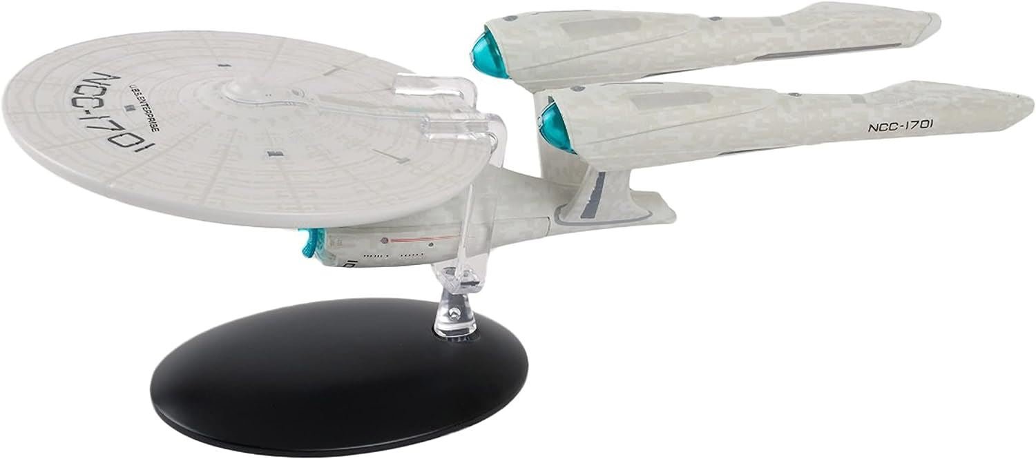 #23 U.S.S. Enterprise NCC-1701 (2009) Kelvin Timeline XL EDITION Diecast Model Ship (Eaglemoss / Star Trek) Real Merch