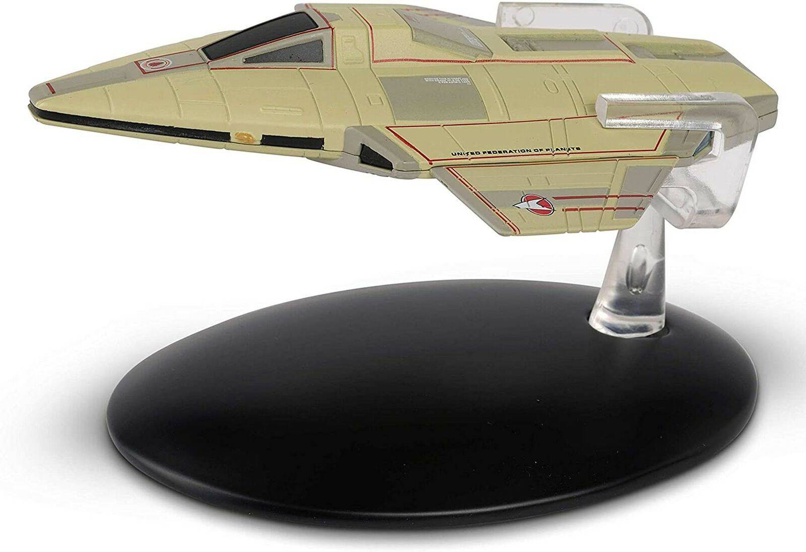 #97 Starfleet Academy Flight Training Craft Die-Cast Model (Eaglemoss / Star Trek) Real Merch