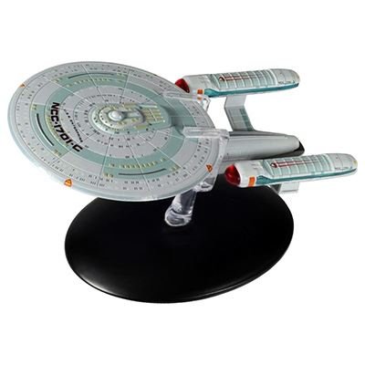 #46 U.S.S. Enterprise NCC-1701-C (Ambassador-class) Diecast Model Ship (Eaglemoss / Star Trek) Real Merch