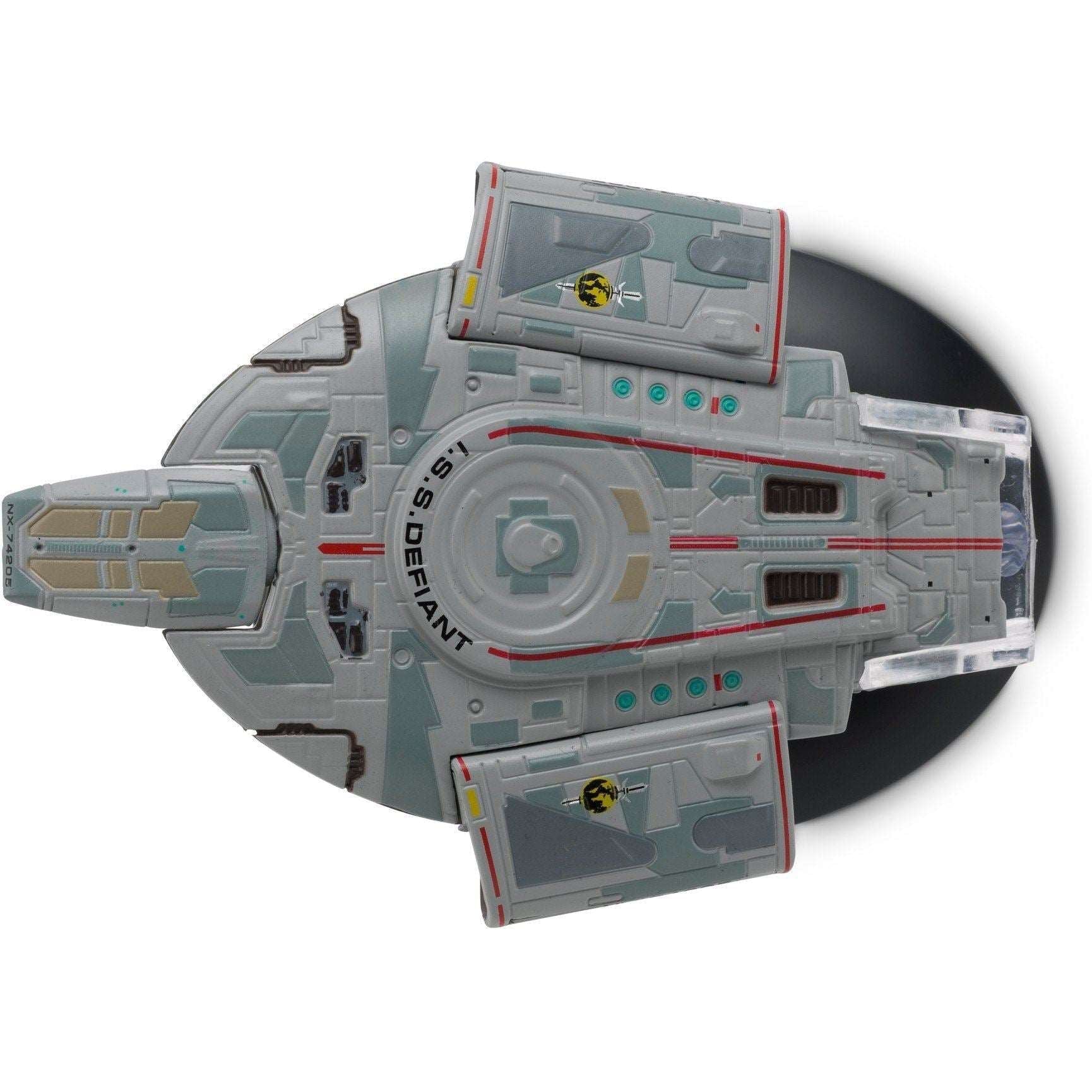 #04 I.S.S. Defiant NX-74205 (Mirror Issue M3) BONUS ISSUE Model Die Cast Ship (Eaglemoss / Star Trek) Real Merch
