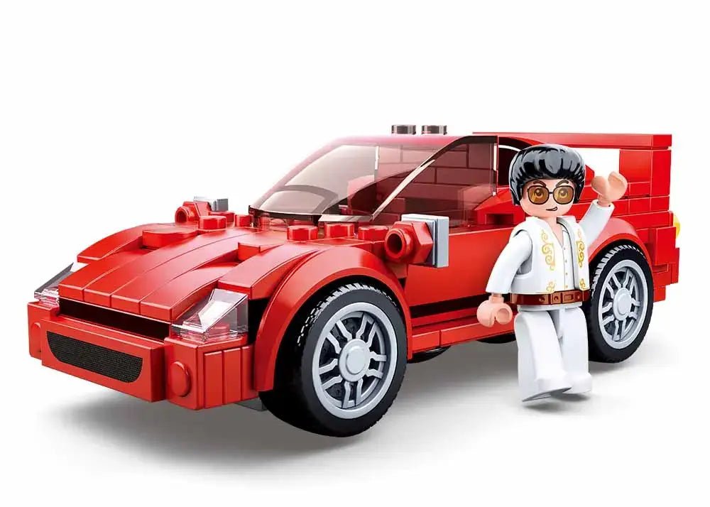 Sluban Model Bricks F40 Car Building Brick Set Sluban