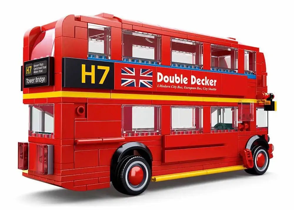 Sluban - Model Bricks London Bus Building Brick Set Sluban