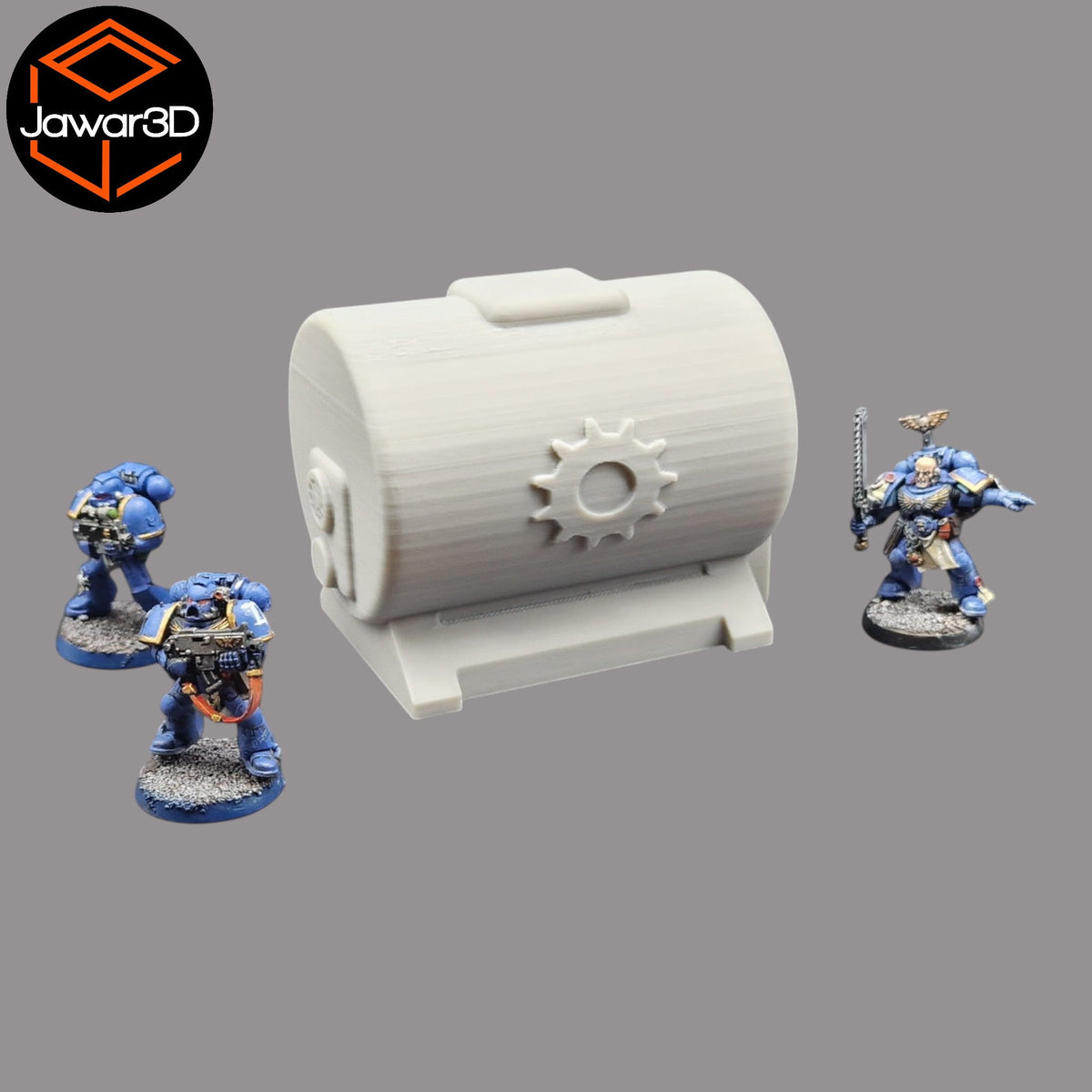 Fuel Tank - 28mm Wargaming Scatter Terrain Scenery Tabletop Miniature Jawar3d