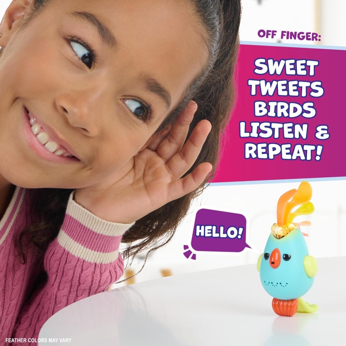 Fingerlings Sweet Tweets Interactive Bird: Lionel Rooleo