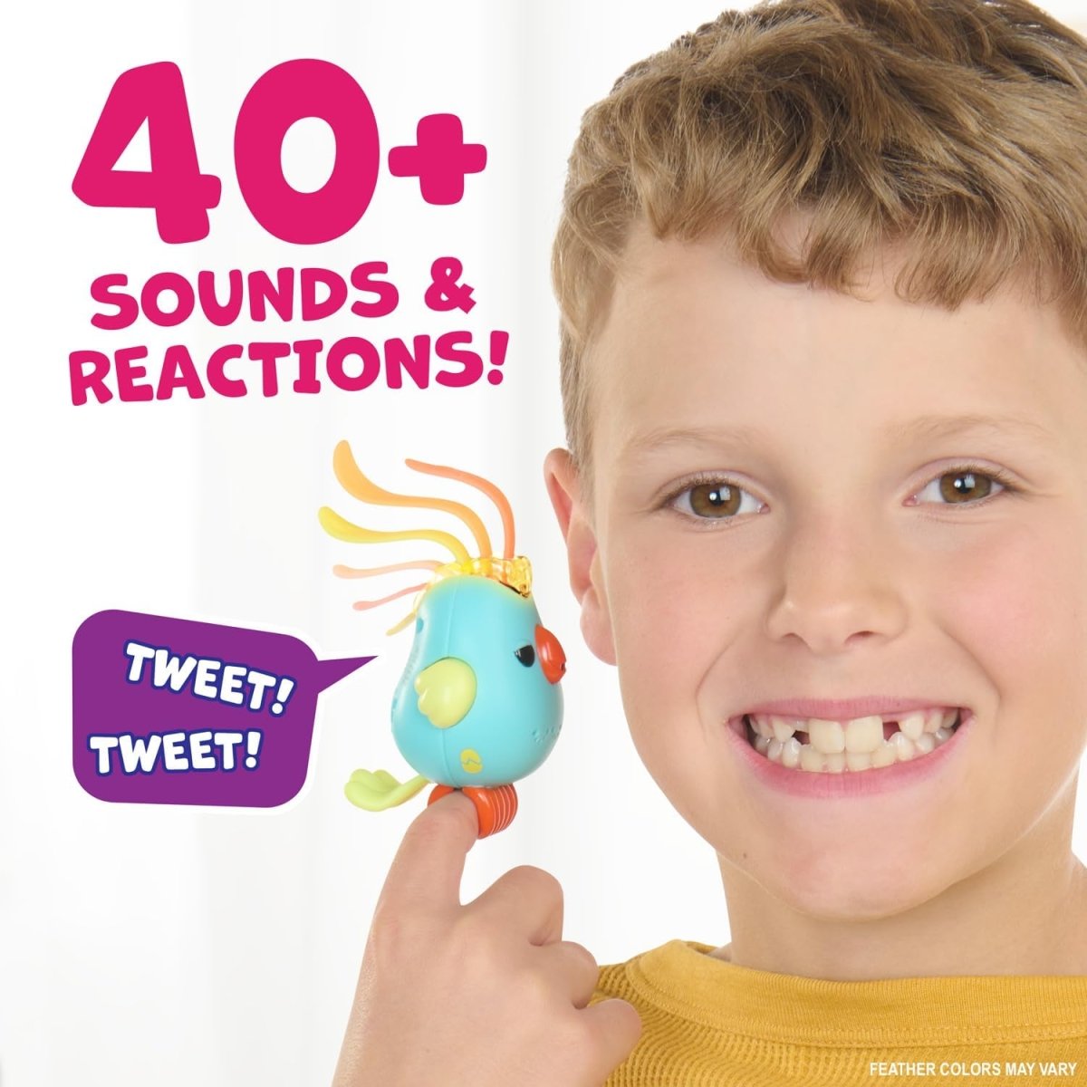Fingerlings Sweet Tweets Interactive Bird: Lionel Rooleo