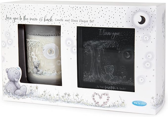 Me To You - Candle And Plaque Giftset Carte Blanche