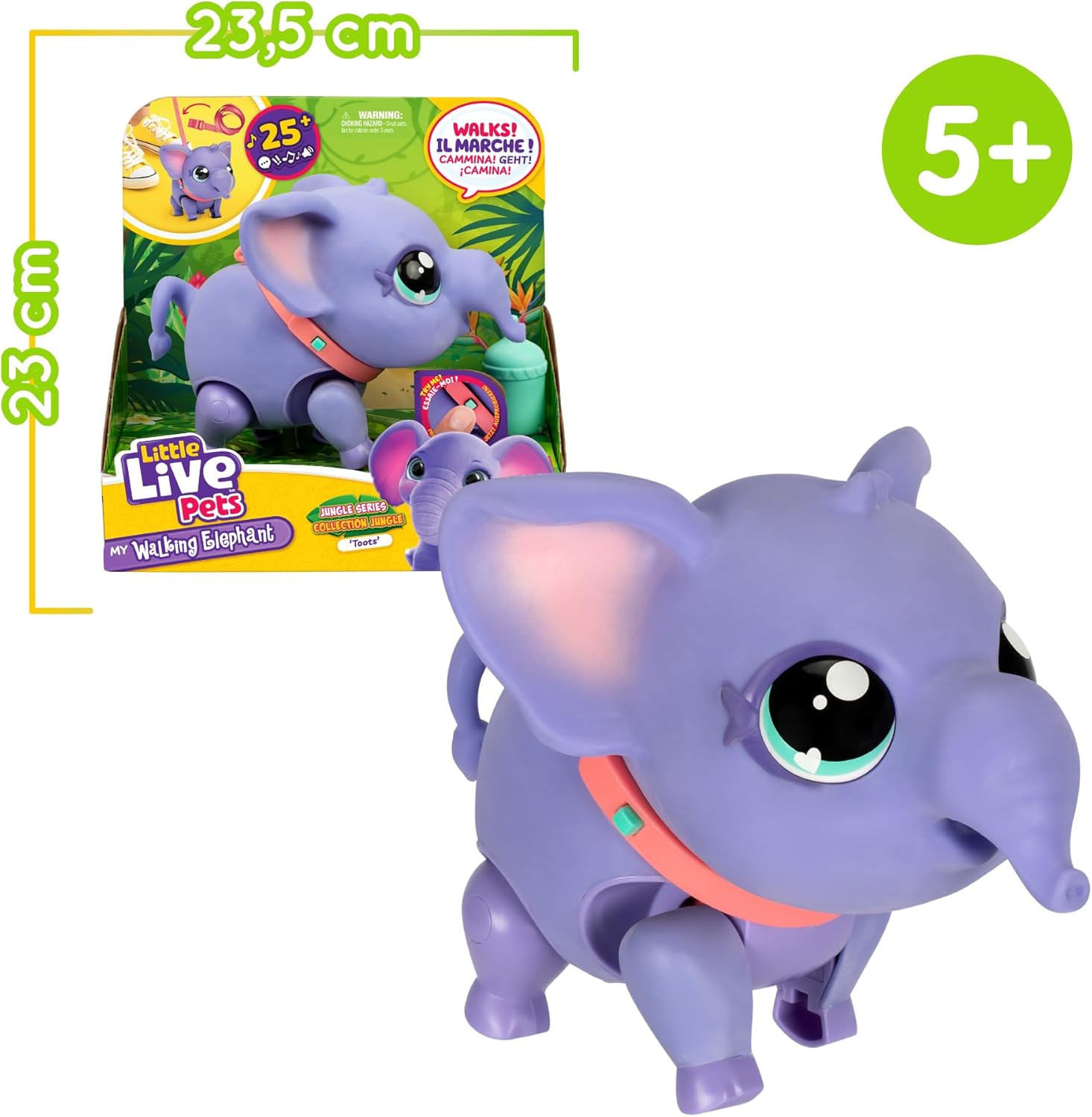 Little Live Pets My Walking Elephant Rooleo