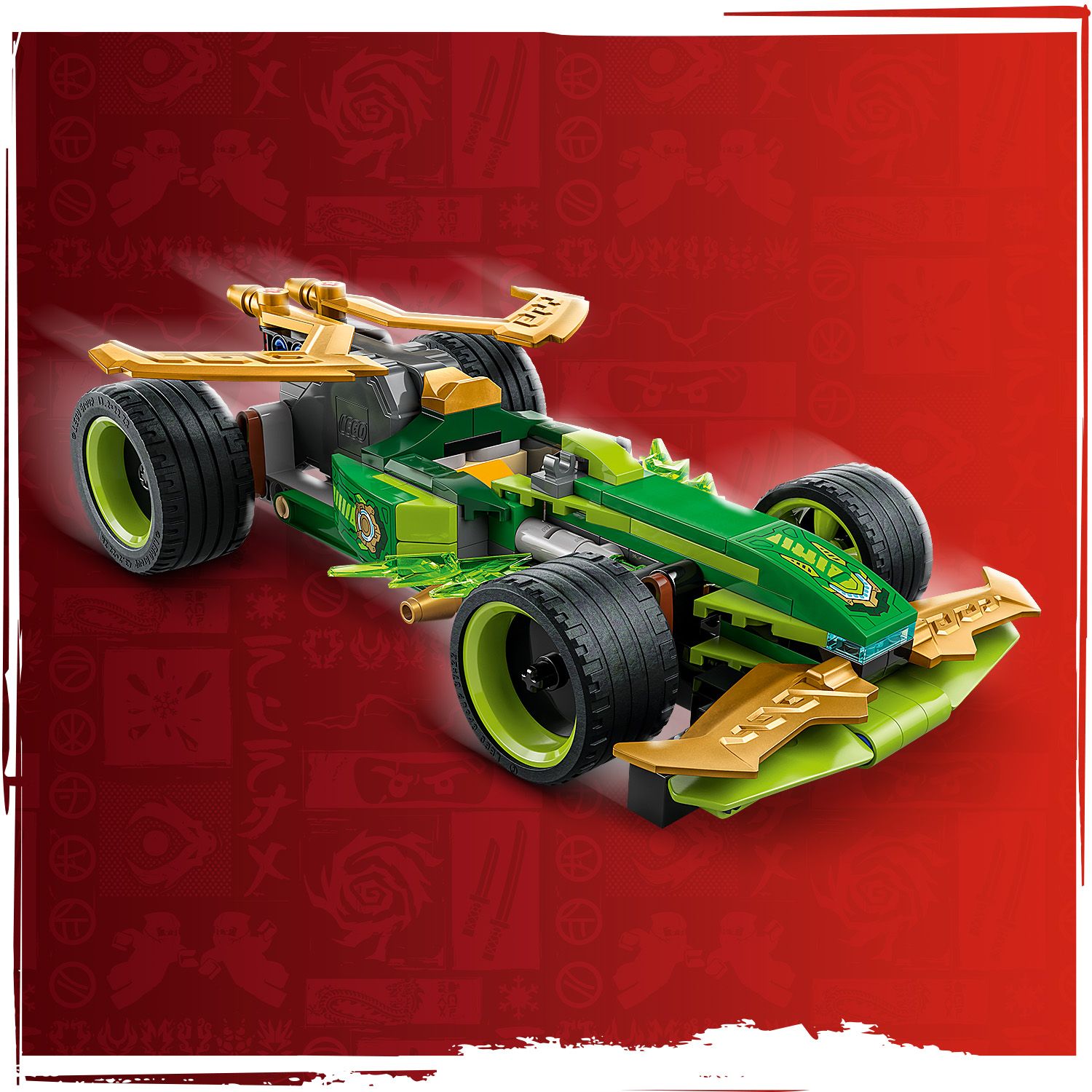Lego Ninjago 71828 Lloyd's Pull-Back Race Car Playset for Ages 7 & Up Curious Minds