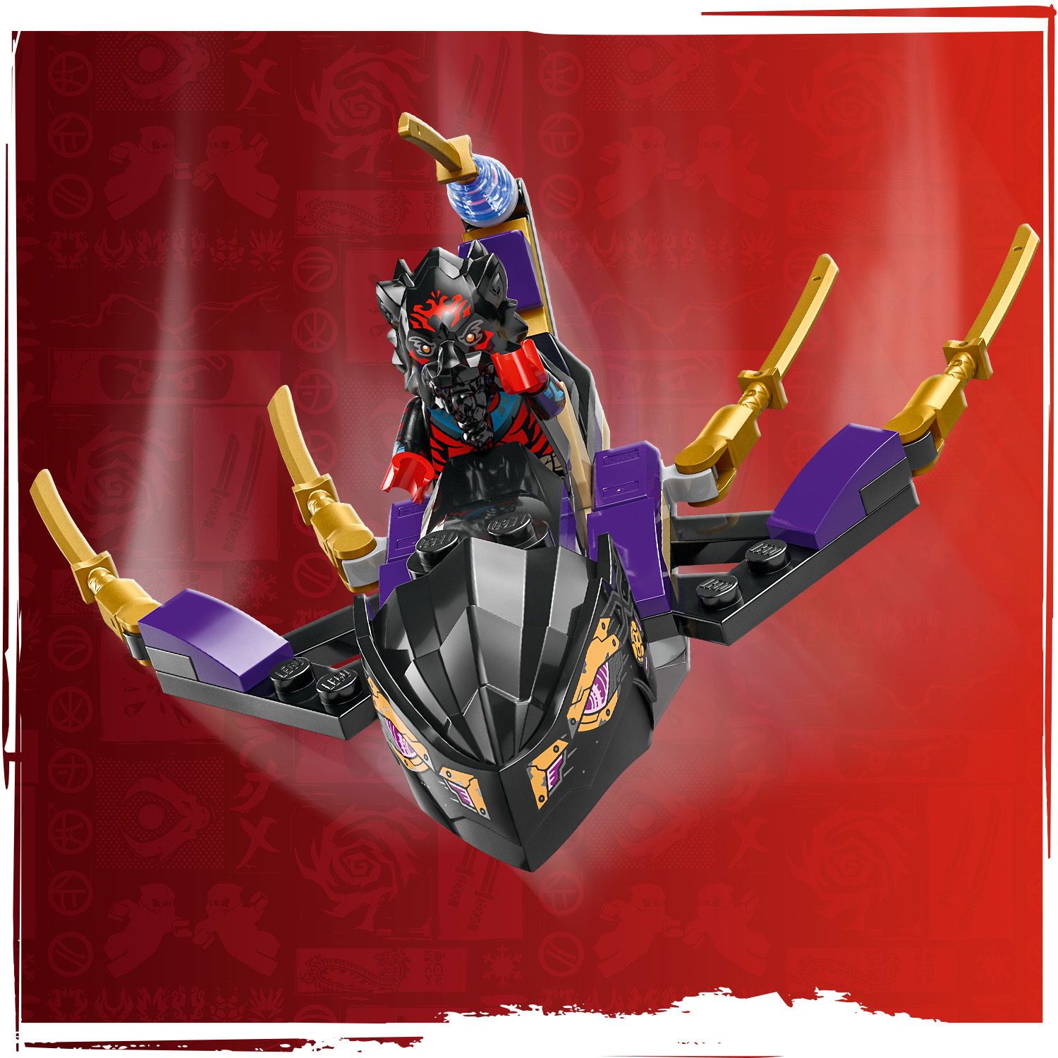 Lego Ninjago 71833 Ras and Arin's Super Storm Jet Playset for Ages 8+ Curious Minds