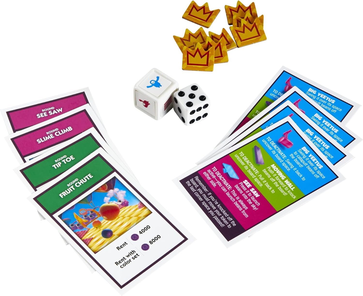 MONOPOLY Fall Guys Ultimate Knockout Edition Rooleo