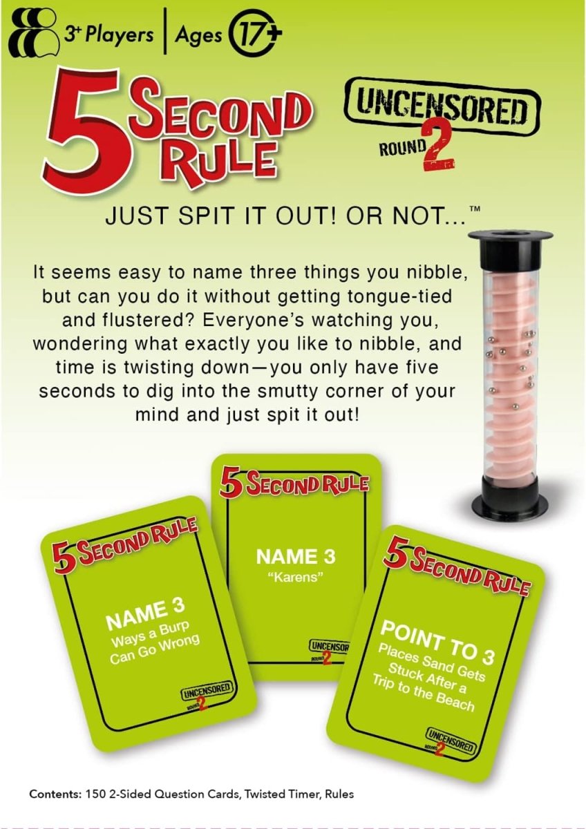 5 Second Rule Uncensored Round 2 Rooleo