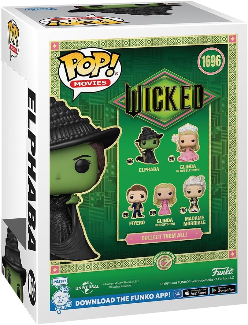 Funko Pop! Movies: Wicked - Elphaba Rooleo