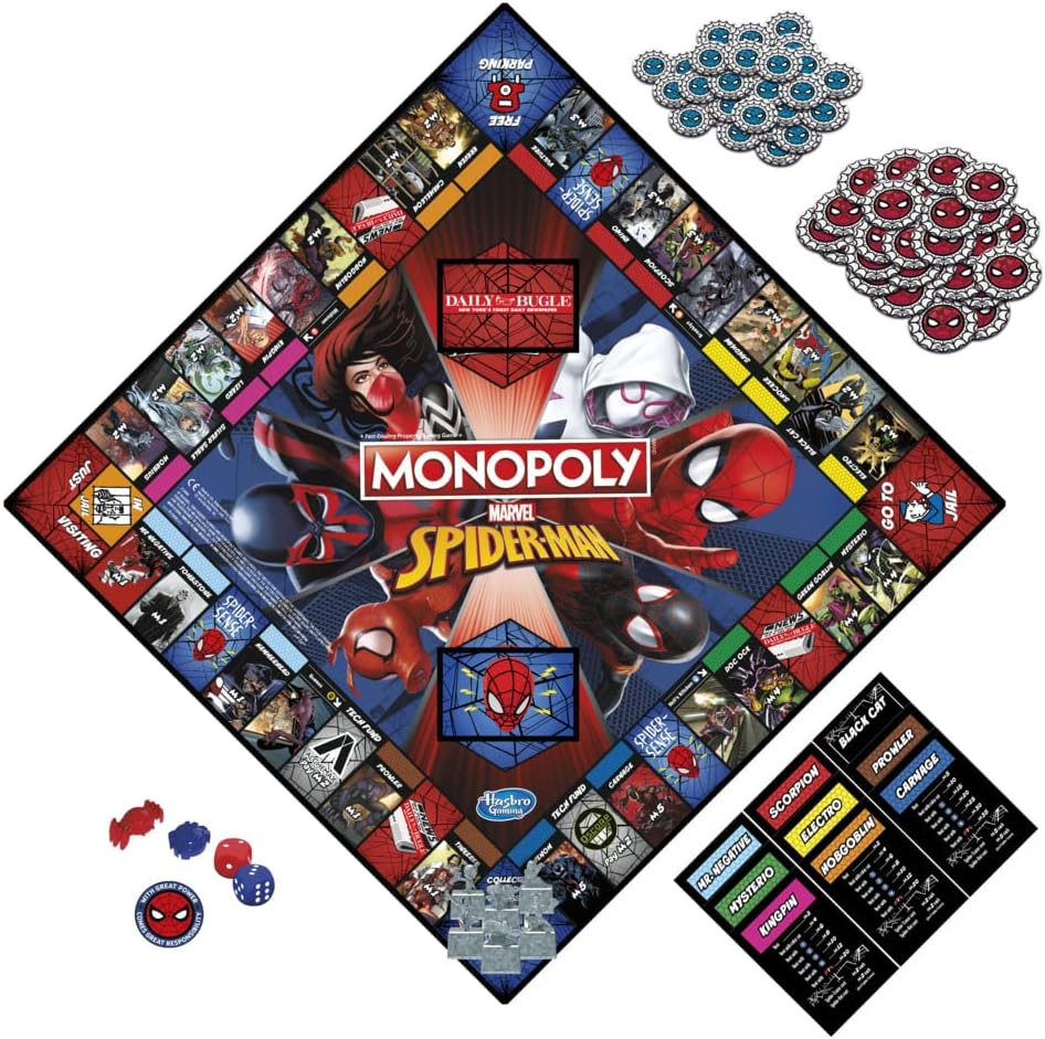 Monopoly: Marvel Spider-Man Edition Rooleo