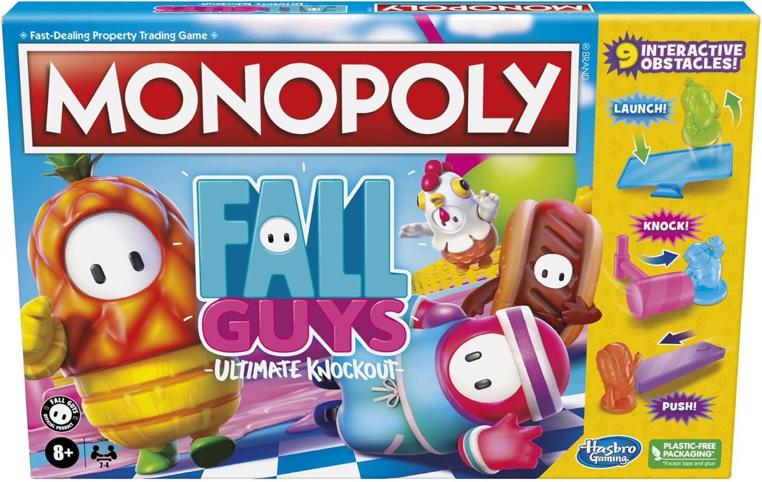 MONOPOLY Fall Guys Ultimate Knockout Edition Rooleo
