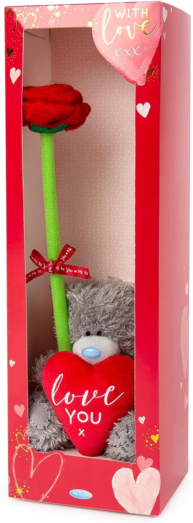 Me To You - Tatty Teddy Rose Giftbox Carte Blanche